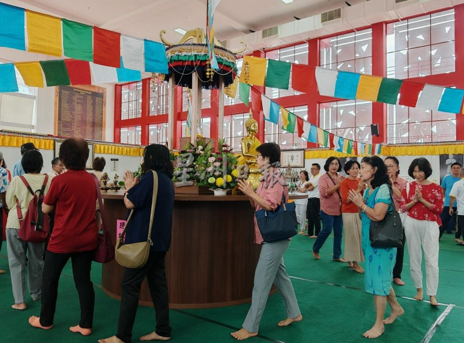 请签发（大北马）“当亲眼见到舍利”舍利展即日起3天在吉打佛学院展出。