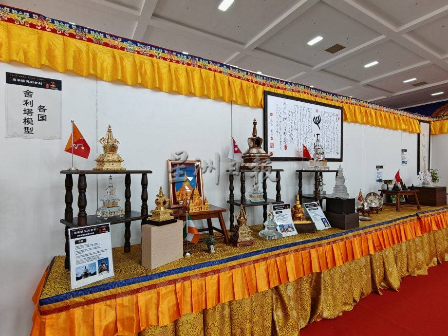 请签发（大北马）“当亲眼见到舍利”舍利展即日起3天在吉打佛学院展出。