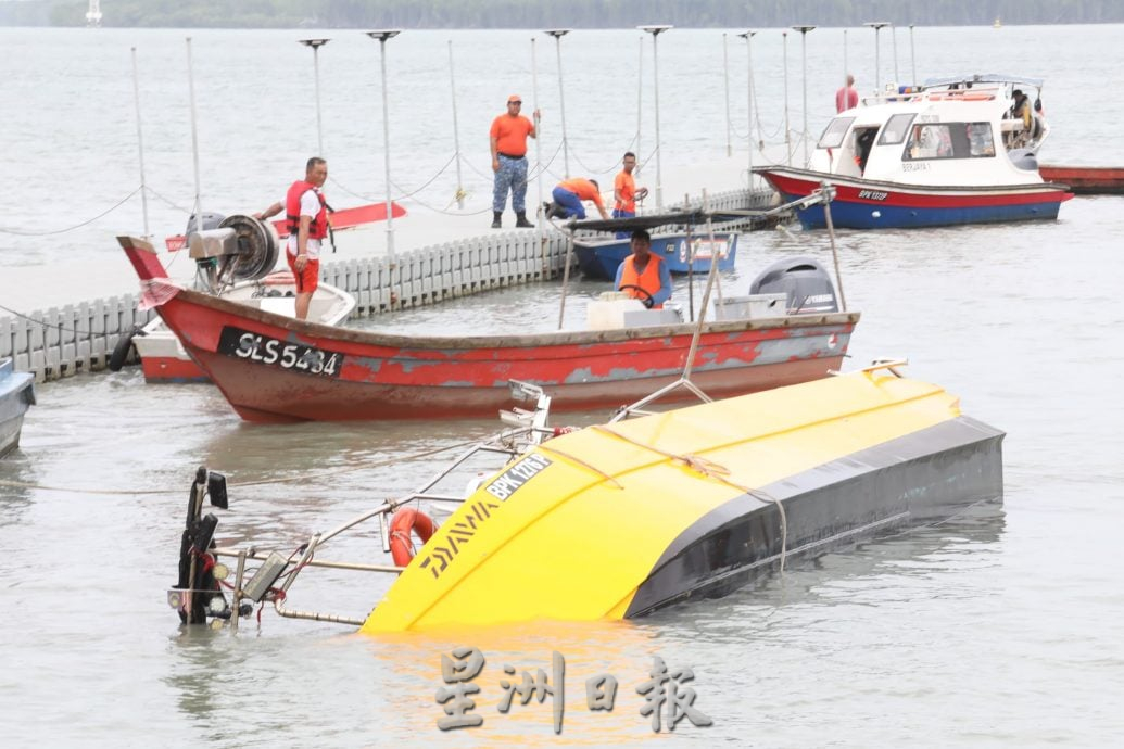 （已签发）全国/快艇翻覆6人3死2失踪案：跟进医院太平间