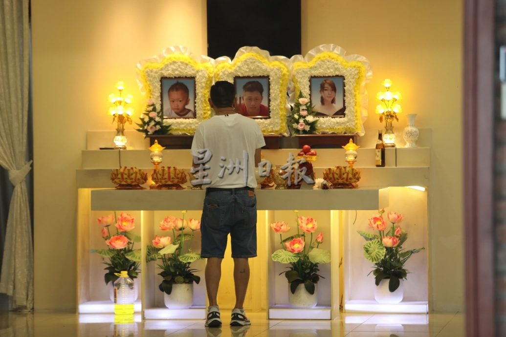 快艇翻覆5死｜颜宏达一家三口明举殡 颜良雄：侄儿去年创业卖鱼饵