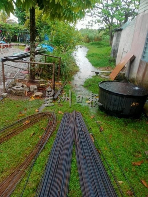 (古城第二版主文)住家及后院农地经常淹水,居民盼建排水沟