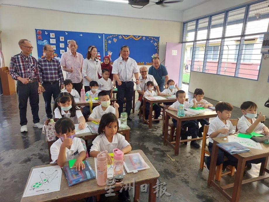 （大北马）古楼育才小学 正式开办学前教育班 2班28学生就读