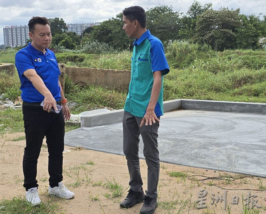 (古城封面副文)终盼到新垃圾槽地点 斯里加东花园居民摆脱垃圾臭味