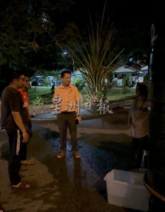 供星洲网/故障水泵完成维修 受影响地区料明日将陆续恢复水供