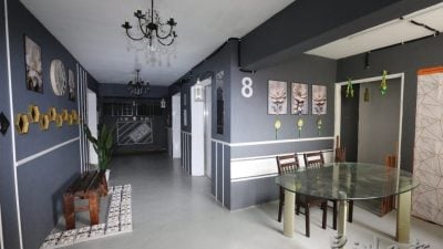 视频 | 这座组屋“全马最漂亮 ”  居民自费美化 网民赞爆