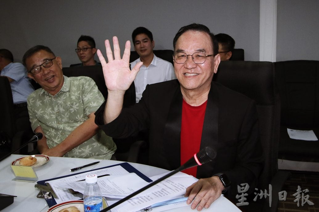 槟华堂主席陈坤海宣布竞选华总总会长职