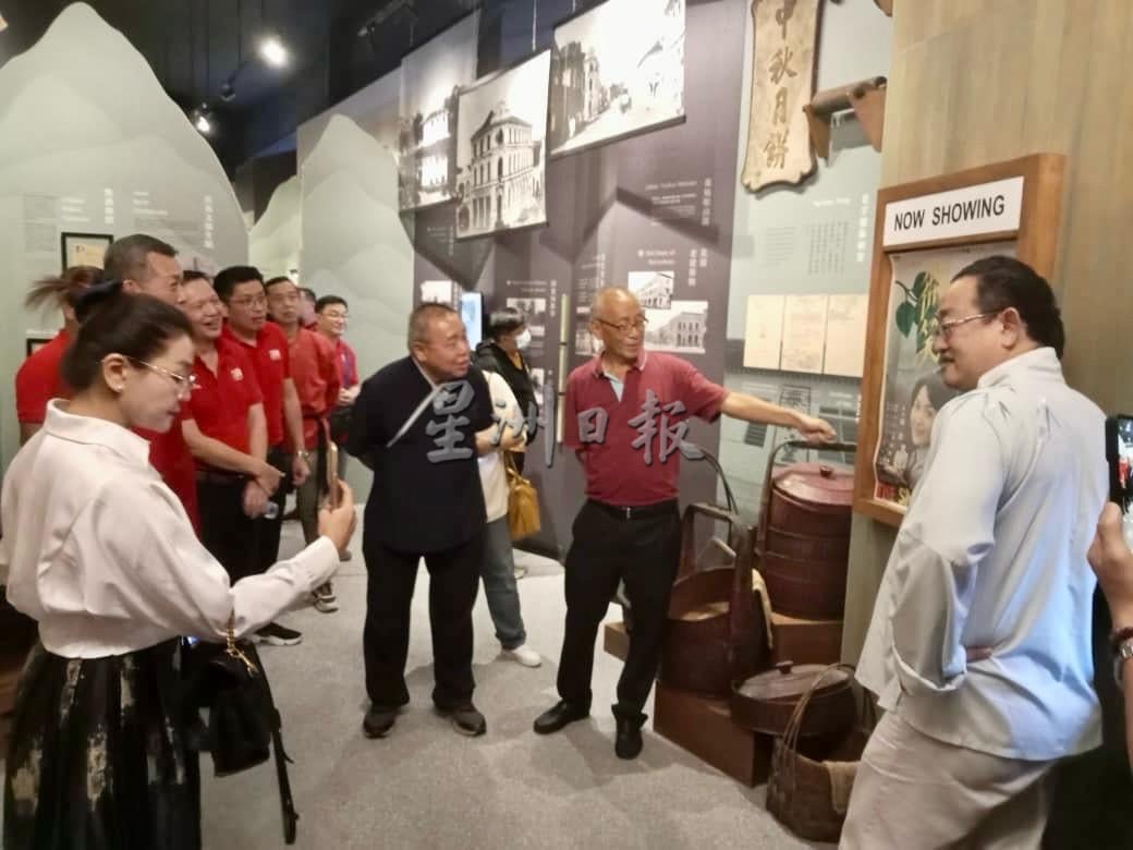 六大华团总会走进森华文史馆 共谱文化交流新篇