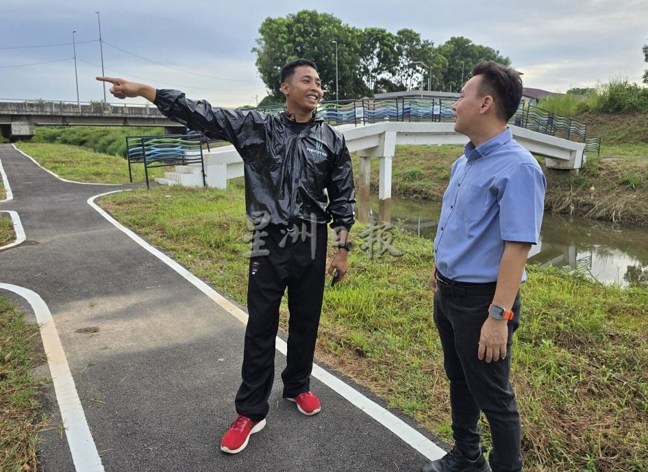（古城封面主文）甲再添休闲好去处 古鲁蒙遮兰河全新形象 适合休闲运动 
