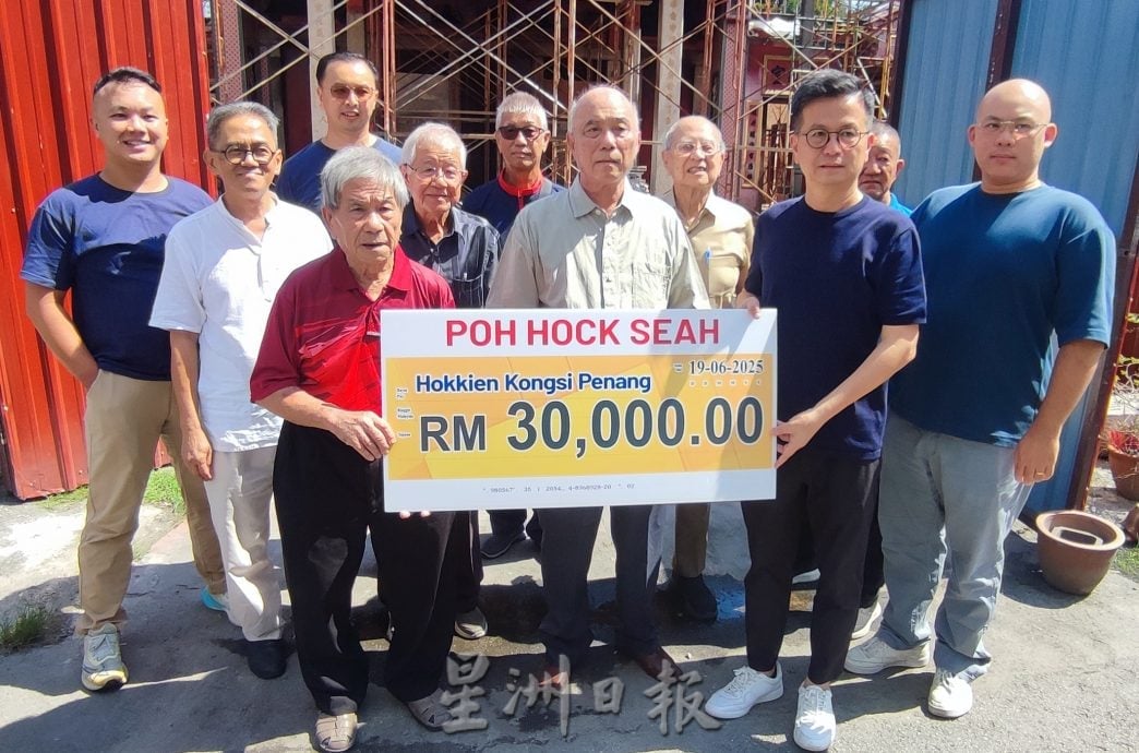 （大北马）槟城百年城隍庙进行整座重修工程需要信徒乐捐