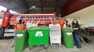朱悦权拨款1.5万 拉惹乌达义消会所装工业风扇
