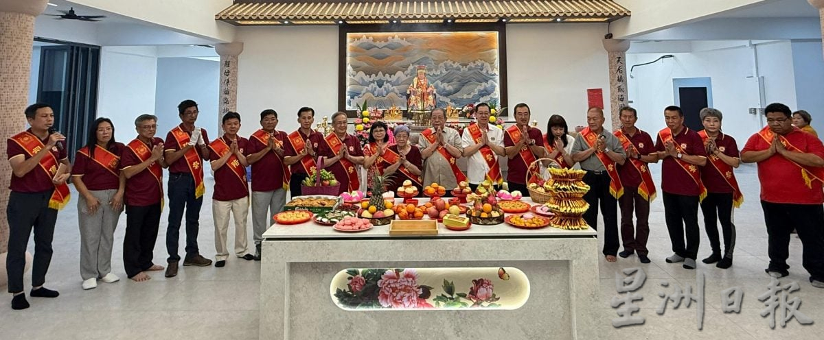 威省林氏西河堂迎妈祖新金身