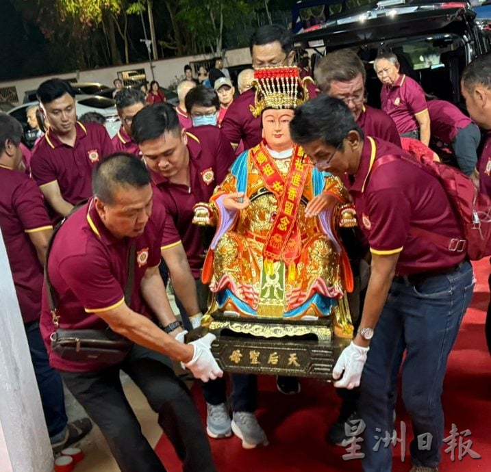 威省林氏西河堂迎妈祖新金身