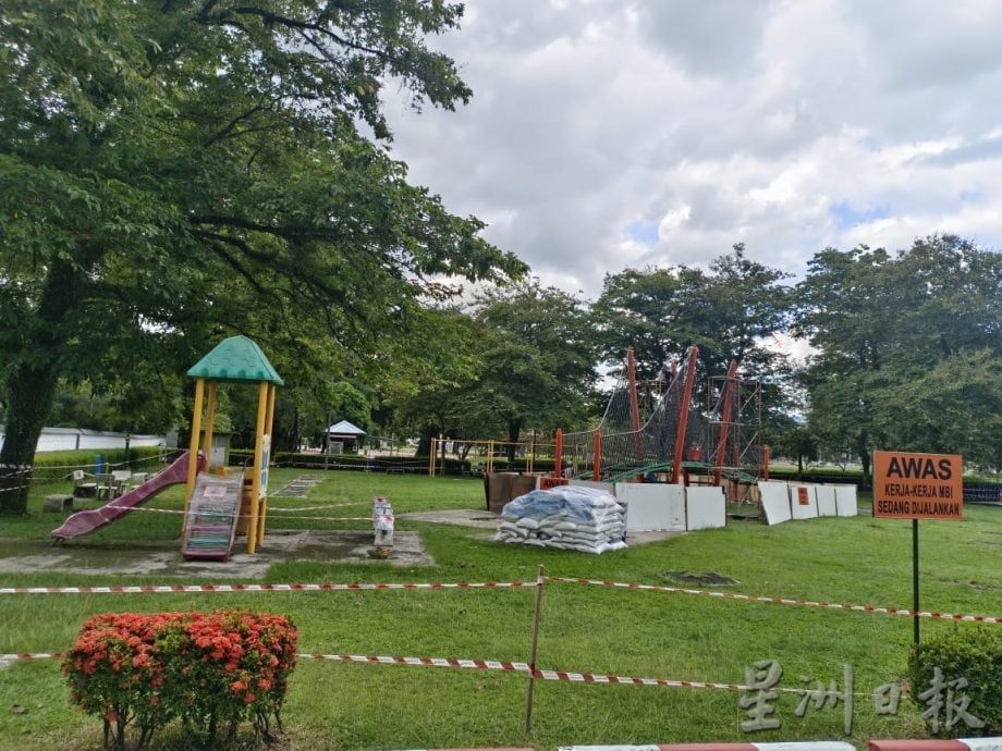 H字剥落 加固结构 江沙路IPOH标志将修复