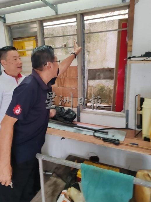 东:淡属黄氏太极学会储藏室遭爆窃
