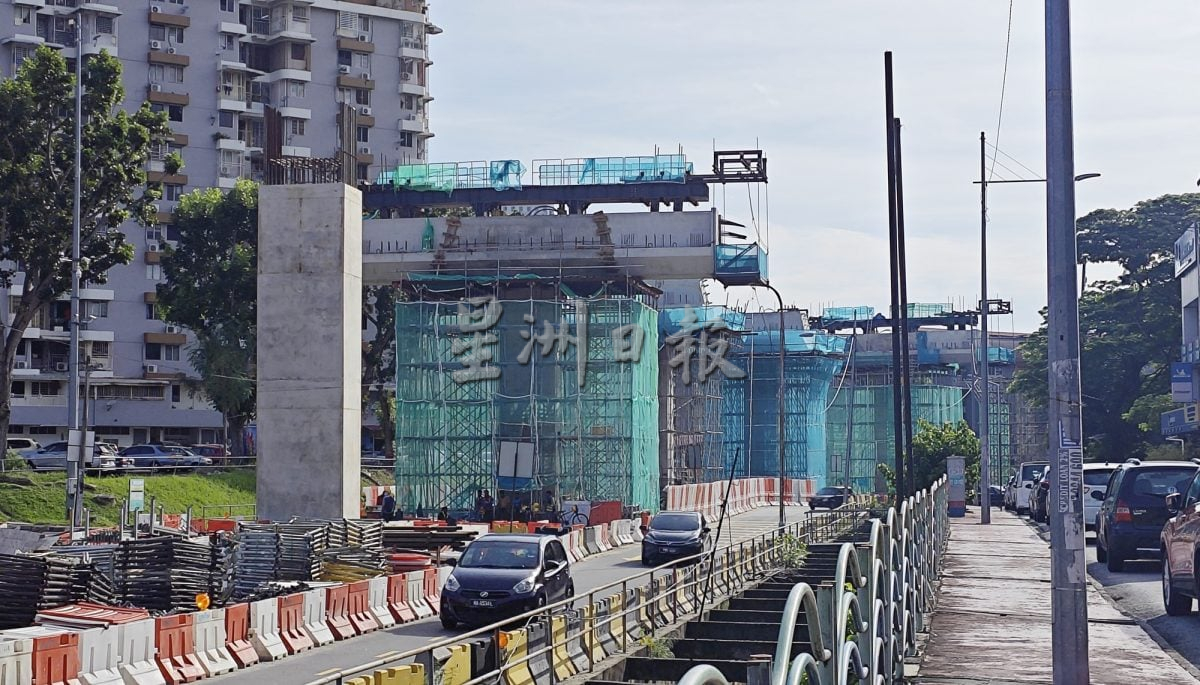 （大北马）黄汉伟：701起配合建高架引道工程，永久关闭令当昂莎娜路口