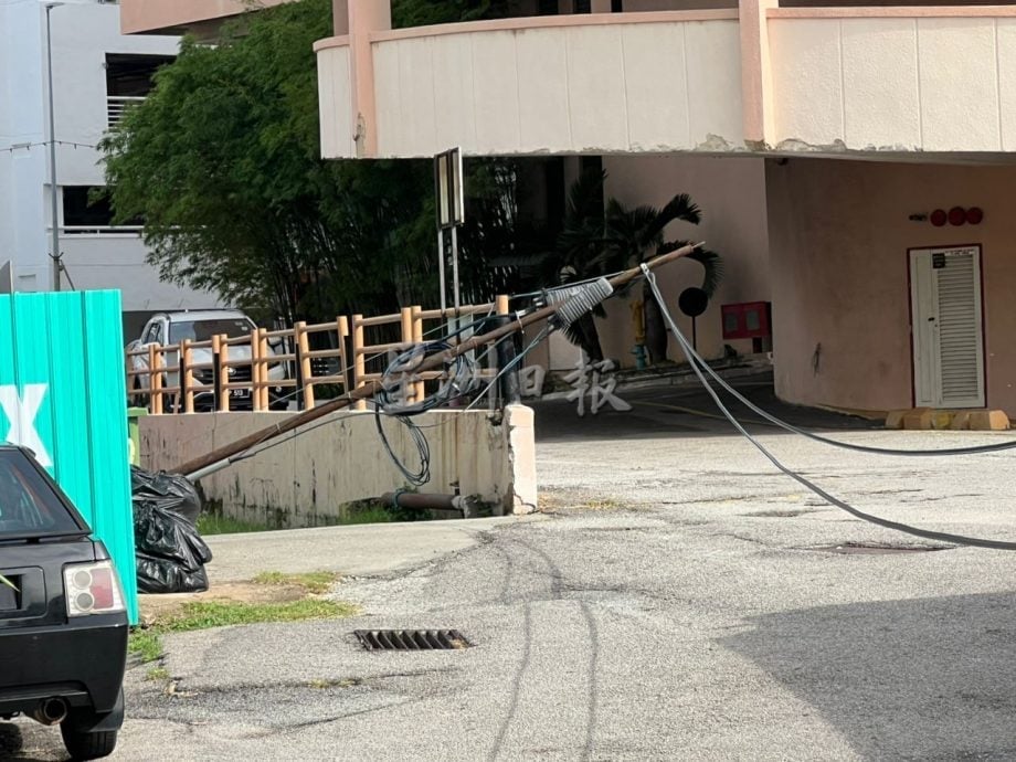 （古城封面主文）凌晨风灾刮走屋顶天花板 市区多地受影响