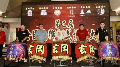 莲花苑杯南狮花式擂鼓赛  槟玄冈健身馆夺冠