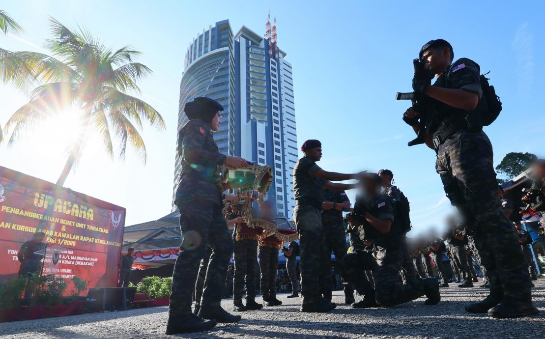 UTK结业礼唯一女警官成全场焦点 孪生兄弟靠兄弟默契顺利结业