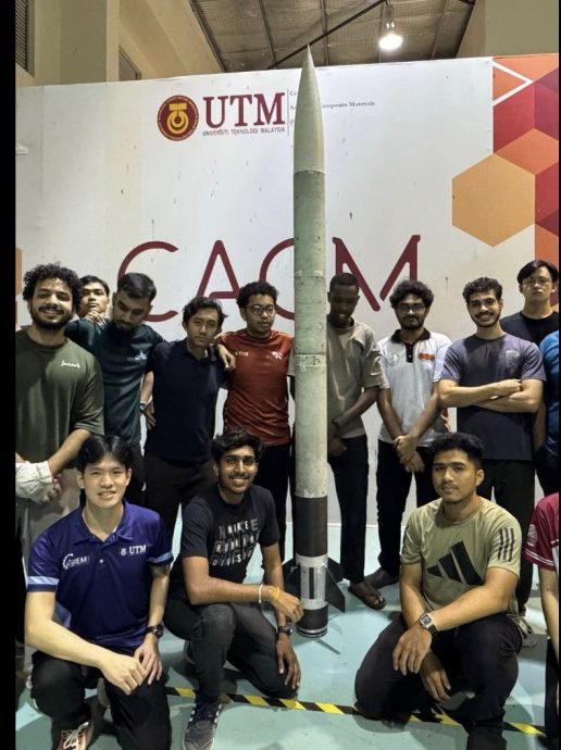 UTM学生大马唯一代表队! 赴美追逐“火箭梦”感到网民