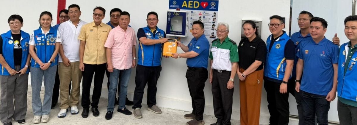 VIP文（大北马）双溪浮油义务消防队会所安装AED