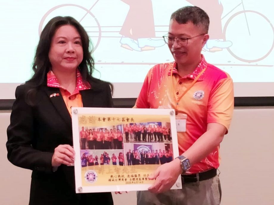 VIP文（大北马）槟台商会改选 黄惠铃任首个女会长 