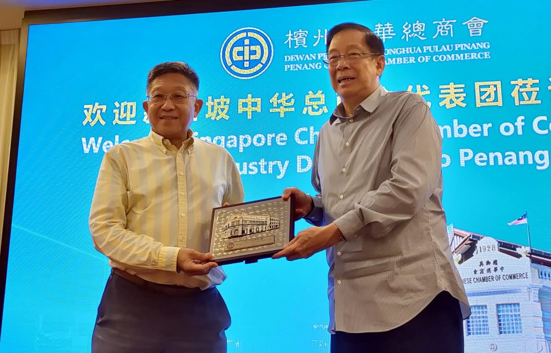 VIP文(大北马)祝友成:槟城新加坡互补优势 创造双赢成果