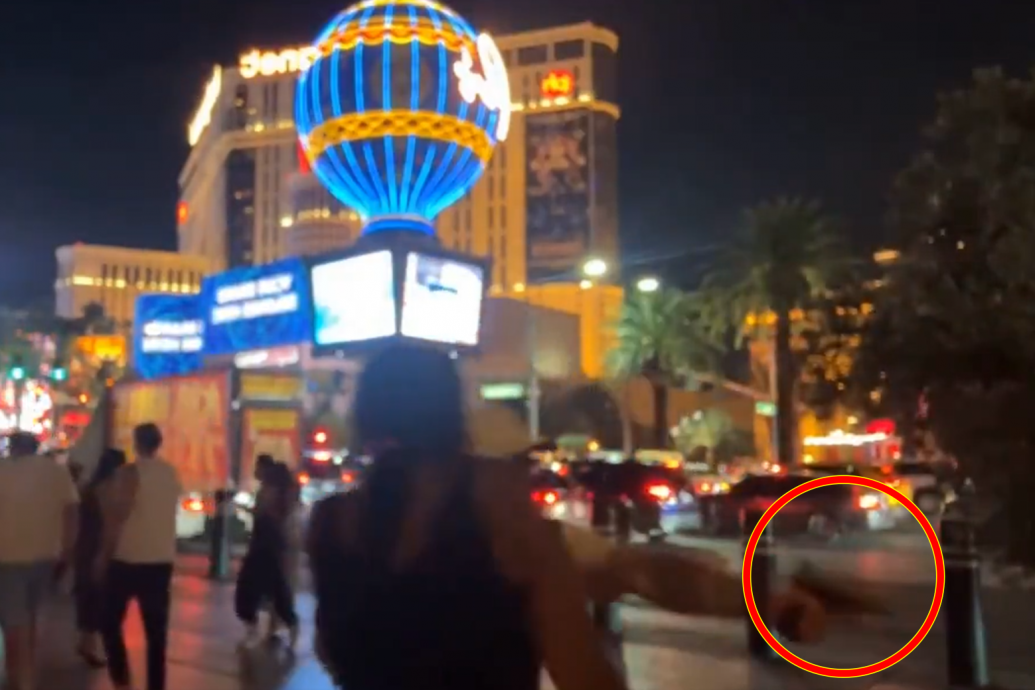 YouTuber在赌城大道直播传遇枪击 枪手疑开7枪