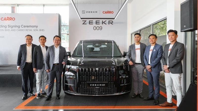 ZEEKR 联手 Carro 打造马来西亚高端电动车新版图 七家展厅与维修中心即将上线