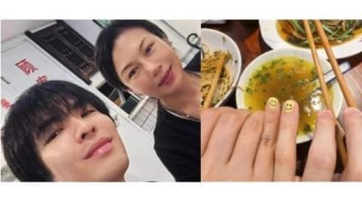 萧敬腾久违更新IG  晒夫妻美甲放闪