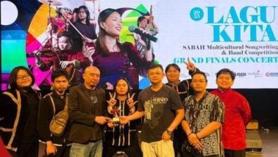 Lagu KITA歌曲创作赛 沙艺院Borneo Band夺冠