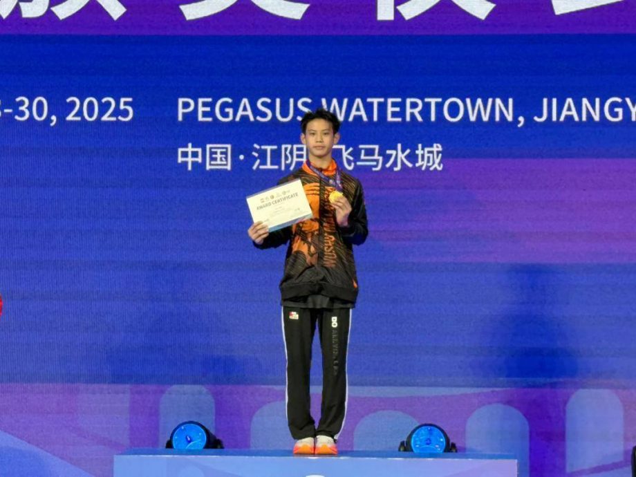 2025亚洲青少年武术赛| 李让膺双金得主  大马4金6银7铜收官