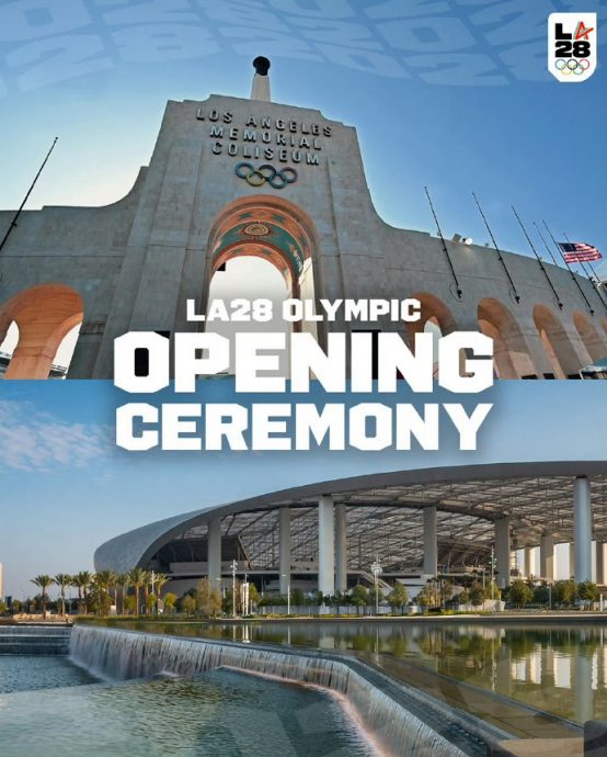 2028奥运倒数3周年公布赛程  开幕714 闭幕730