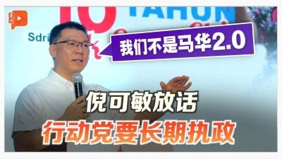 倪可敏正面回击批评 “我们不是马华2.0”