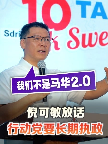 倪可敏正面回击批评 “我们不是马华2.0”