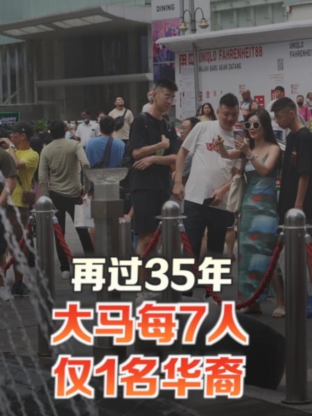 再过35年 大马每7人仅1名华裔
