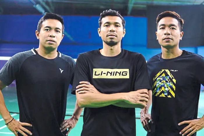 3人各司其职目标一致  再努汀兄弟为大马羽坛献力