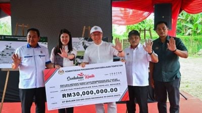 地政部拨3420万令吉在山打根推行8项惠民项目