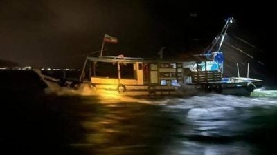 水警拦渔船 查出8桶柴油共7000公升