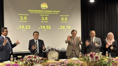 阿邦佐：业绩稳健成长  砂信托基金派息3仙