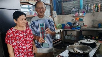文冬卖龟芩膏维生的陈文兴夫妇生活断炊 星洲基金已筹足1万2000生活援助金