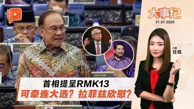 第13大马计划有何重点？拉菲兹何以感到欣慰？