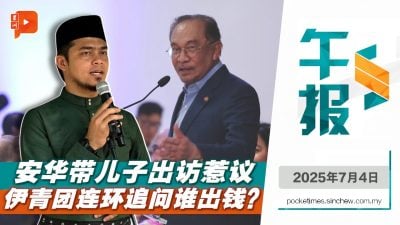 安华带儿子出访？伊青团怒揭“家族化政府”