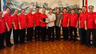 朱兴龙盼与庇商会 深化中沙多领域合作