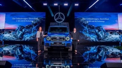 Mercedes-Benz G 580 with EQ Technology 大马登场 传奇越野车全面电动化