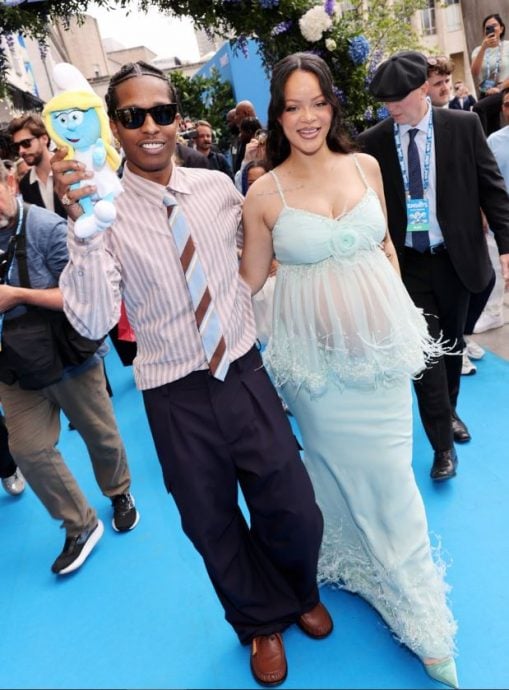 A$AP Rocky兴奋说溜嘴 蕾哈娜第3胎性别揭晓