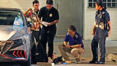 疑嫉妒她跟男人聊天 男子挥刀砍伤女郎