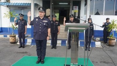 坦斯礼：首6个月逮8暴力案嫌犯 主动出击肃毒防诈骗
