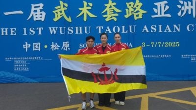 武术套路亚洲杯报捷．汶2健儿摘银铜牌