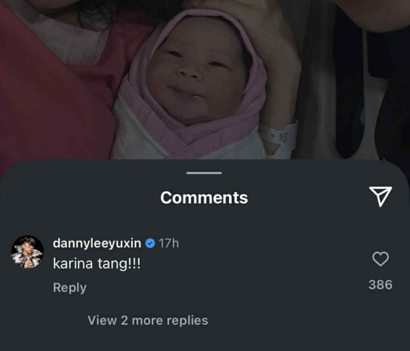  Caven@3P喜获千金 Danny留言曝光洋名