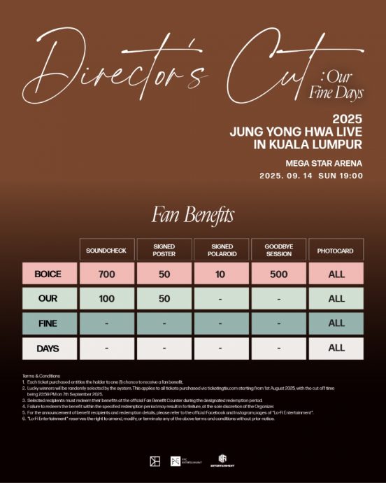 CNBLUE郑容和914来马开个唱 门票8月1日发售